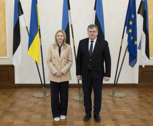 Естонський парламент першим ратифікував участь у запуску Спецтрибуналу, - Віцеспікерка Олена Кондратюк подякувала спікеру Рійгікогу за історичне рішення